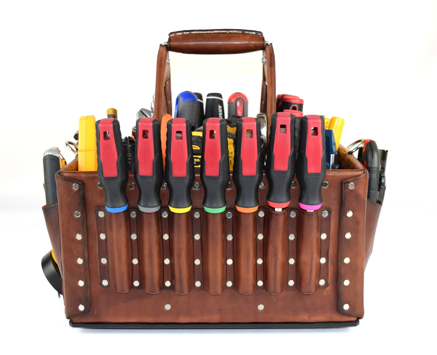 9X14 tool bag /1-side single pockets /1-Side Screw drivers